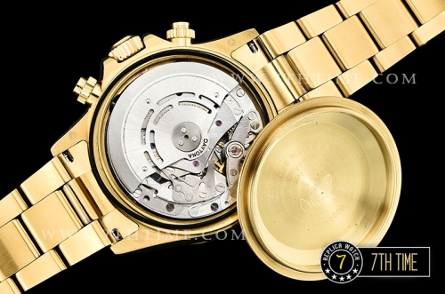 Daytona 116508 YG/YG Black/Stick Dial A7750 4130 Mod