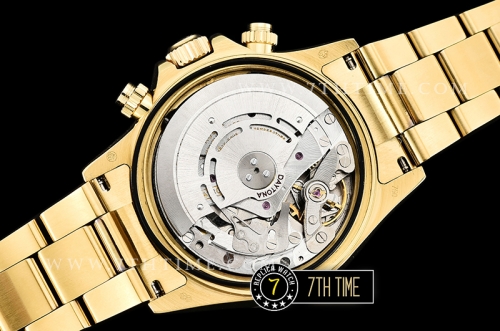 Daytona 116508 YG/YG Black/Stick Dial A7750 4130 Mod