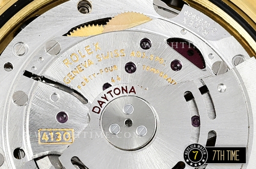 Daytona 116508 YG/YG Black/Stick Dial A7750 4130 Mod