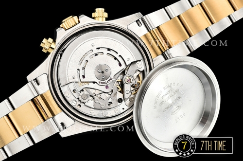 Daytona 116508 YG/SS Black/Stick Dial A7750 4130 Mod