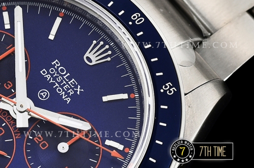 Daytona Cool Hand Brooklyn SS/SS Blue Dial A7750 4130 Mod