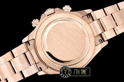 Daytona 116595 Rainbow RG/RG Black Dial A7750 4130 Mod