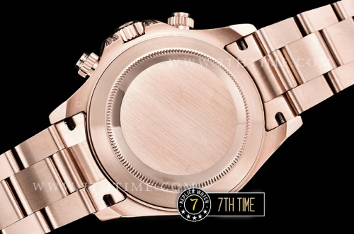 Daytona 116595 Rainbow RG/RG Full Diamond Paved Dial Dial A7750 4130 Mod