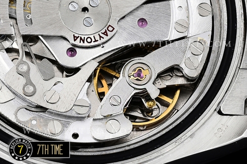 Daytona 116599 Rainbow SS/SS Full Diamond Paved Dial Dial A7750 4130 Mod