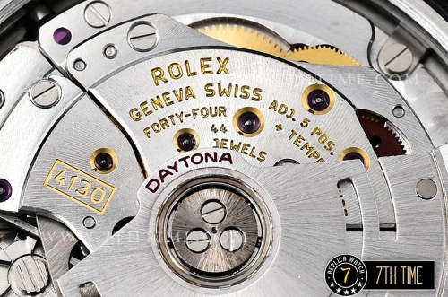 Daytona 116519 904L Ceramic Bezel Blue Dial A4130 Mod