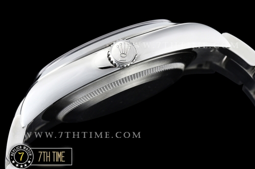 Explorer 1 Ref.214270 39mm Black Dial with Large 3,6,9 & Stick Markers Solid Stainless Steel 904L Platinum Plated Asia Clone 3132