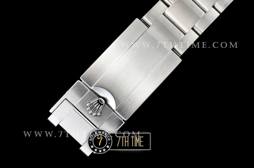 Explorer 1 Ref.214270 39mm Black Dial with Large 3,6,9 & Stick Markers Solid Stainless Steel 904L Platinum Plated Asia Clone 3132