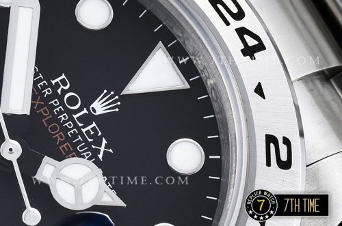 Explorer II Ref.216570 42mm Black Dial with Round Markers Asia Clone 3187 Automatic GMT movement Solid Stainless Steel 316F