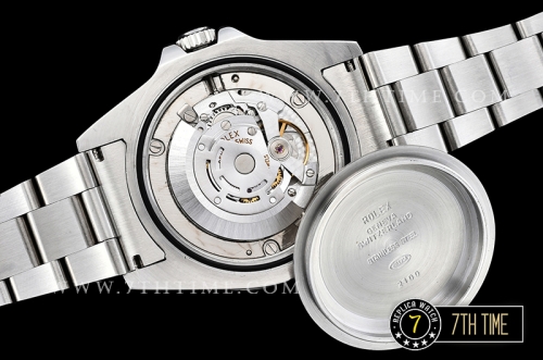 Explorer II Ref.216570 42mm Black Dial with Round Markers Asia Clone 3187 Automatic GMT movement Solid Stainless Steel 316F