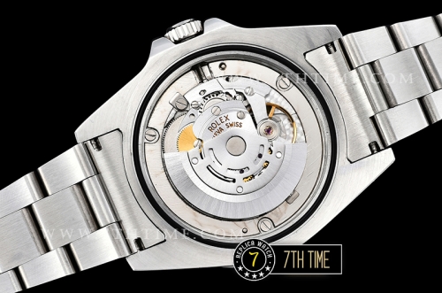 Explorer II Ref.216570 42mm Black Dial with Round Markers Asia Clone 3187 Automatic GMT movement Solid Stainless Steel 316F