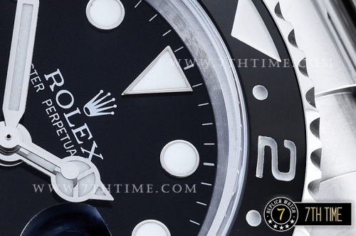 GMT Master II Ref.116710 Blk/Blk SS/SS A3186 Mod
