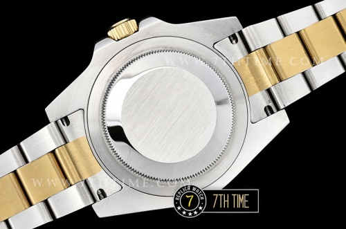 GMT Master II Ref.116713 Two Tone YG/SS Black Dial A3186 Mod