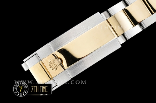 GMT Master II Ref.116713 Two Tone YG/SS Black Dial A3186 Mod