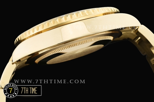 GMT Master II Red/Blue Rubies YG/YG Black Dial A3186 Mod