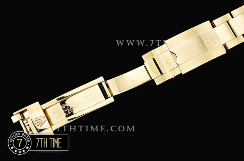 GMT Master II Black/White Rubies YG/YG Black Dial A3186 Mod