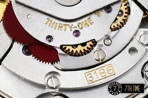 GMT Master II Black/White Rubies YG/YG Black Dial A3186 Mod
