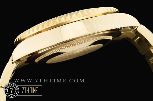 GMT Master II Black/White Rubies YG/YG Black Dial A3186 Mod
