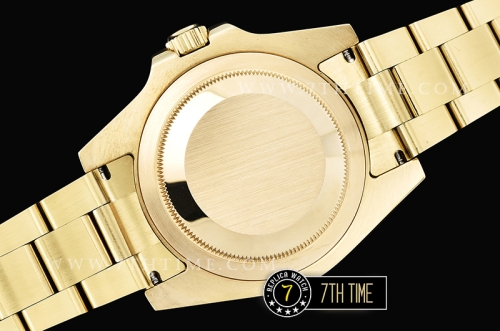 GMT Master II Black/White Rubies YG/YG Black Dial A3186 Mod