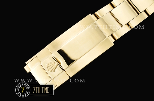 GMT Master II Black/White Rubies YG/YG Black Dial A3186 Mod