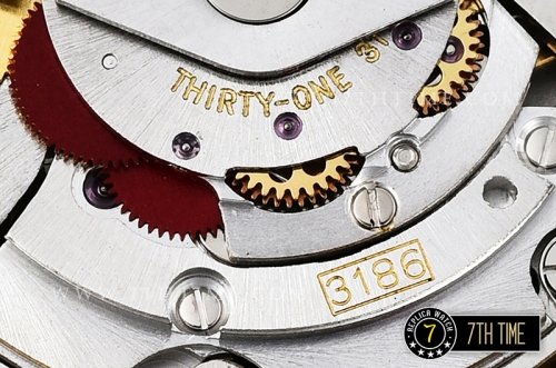 GMT Master II Red/Blue Rubies SS/SS Black Dial A3186 Mod