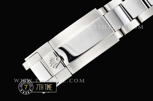 GMT Master II Blue/White Rubies SS/SS Black Dial A3186 Mod