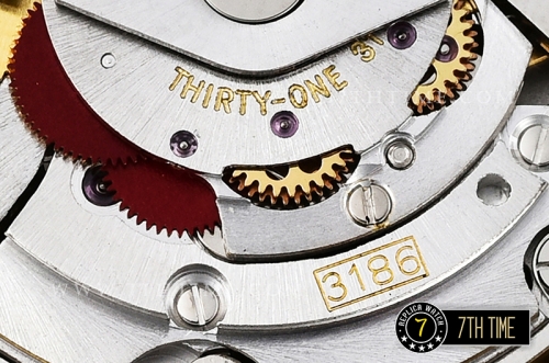 GMT Master II Blue/White Rubies SS/SS Black Dial A3186 Mod