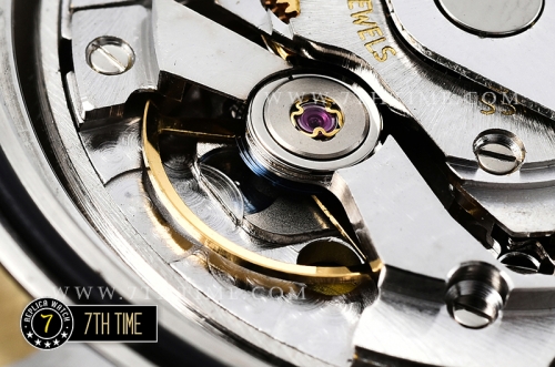 GMT Master II Blue/White Rubies SS/SS Black Dial A3186 Mod