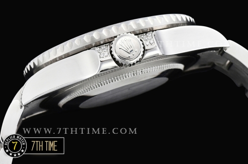 GMT Master II Blue/White Rubies SS/SS Black Dial A3186 Mod