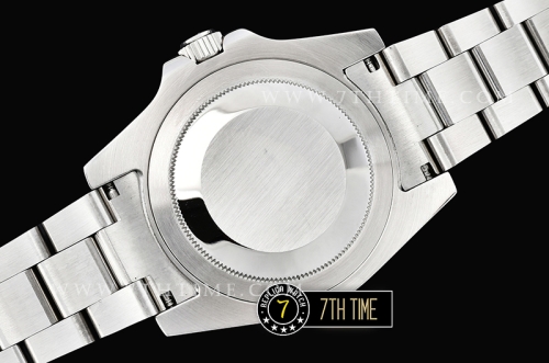 GMT Master II Blue/White Rubies SS/SS Black Dial A3186 Mod