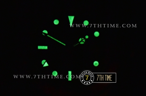 GMT Master Ref.1675 Black Color Bezel Black Dial with Luminova White Colored Dot Markers Swiss 2836 Mod