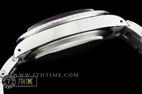 GMT Master Ref.1675 Black Color Bezel Black Dial with Luminova White Colored Dot Markers Swiss 2836 Mod