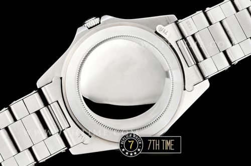 GMT Master Ref.1675 Black Color Bezel Black Dial with Luminova White Colored Dot Markers Swiss 2836 Mod