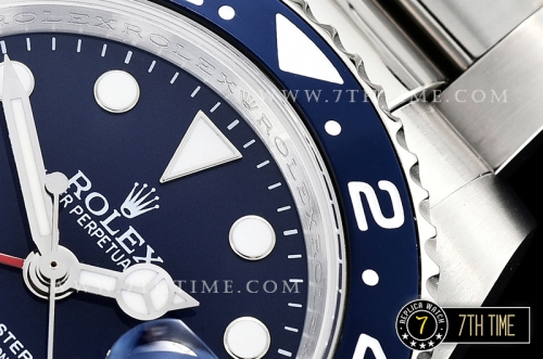 GMT Master II 126710BLRO SS/SS Blue Dial Asia 2836