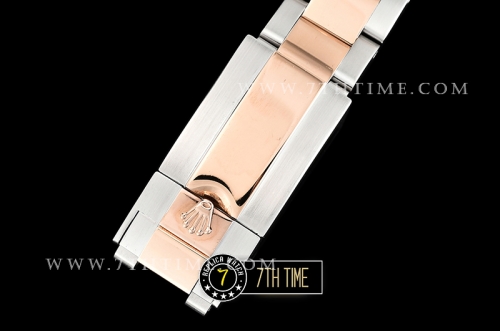 GMT Master II Basel 2018 126711 40mm Two Tone RG/SS Black Dial A2836