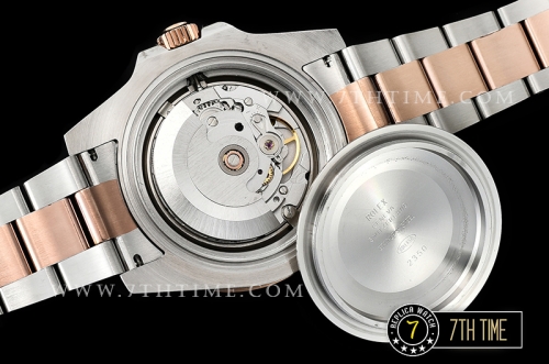GMT Master II Basel 2018 126711 40mm RG/SS 904L Black Dial A2836