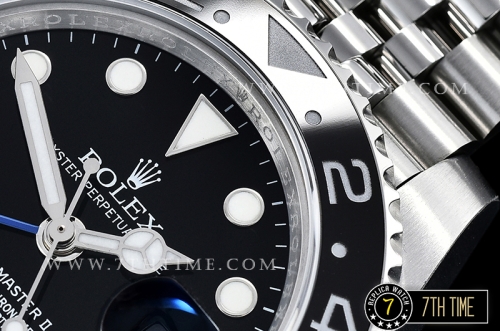 GMT Master II 116710BLNR Jubilee SS/SS Black Dial A2836
