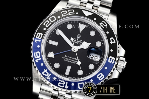 GMT Master II 126710BLNR 904L SS/SS Black Dial A2836