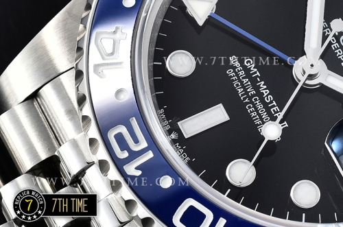 GMT Master II 126710BLNR 904L SS/SS Black Dial A2836