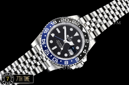 GMT Master II 126710BLNR 904L SS/SS Black Dial A2836