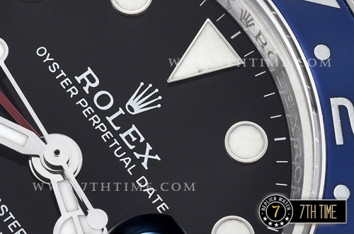 GMT Master II 126710 Pepsi 904L SS/SS Black Dial A2836
