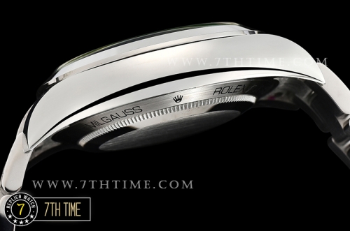 Milgauss 116400 40mm Black Dial on SS Bracelet Asia 3131