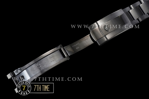Milgauss Pro Hunter 116400 Black Dial Thick PVD Coated on SS Bracelet Asia 3131