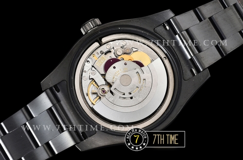 Milgauss Pro Hunter 116400 Black Dial Thick PVD Coated on SS Bracelet Asia 3131