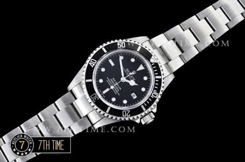SeaDweller Ref.16600 40mm SS/SS Black Dial A3135 Mod