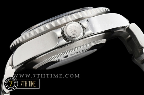 SeaDweller 116600 Ceramic Diver Bezel SS/SS Black Dial A3135 Mod