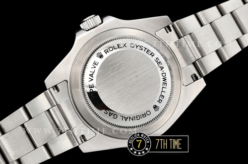 SeaDweller 116600 Ceramic Diver Bezel SS/SS Black Dial A3135 Mod