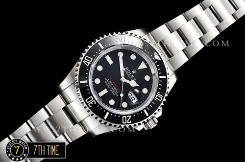 Seadweller 126600 43mm SS/SS Single Red Black Dial A2824