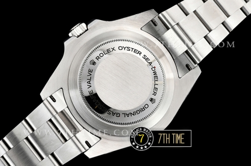 Seadweller 126600 43mm SS/SS Single Red Black Dial A2824
