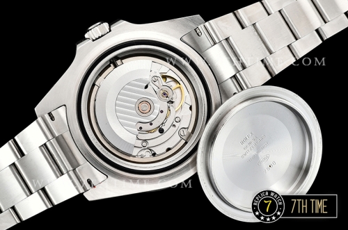 Seadweller 126600 43mm 904L SS/SS Single Red Black Dial A2836