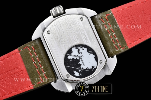 SevenFriday Q2-01Green Multi Tier Dial with counter subdials & Numeral markers